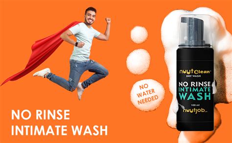 Buy Nuutjob - Nuutclean No Rinse Intimate Moisturizing Dry Wash | Clean ...