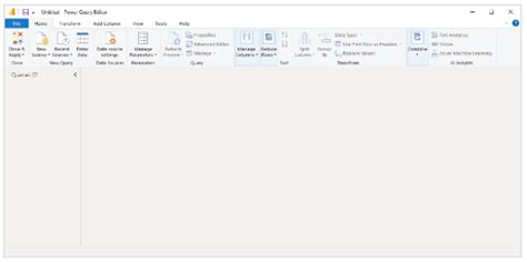 Image result for Power Query Editor User Interface