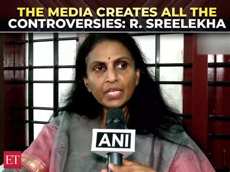 Kerala: R Sreelekha blames media for twisting narrative, says she ...