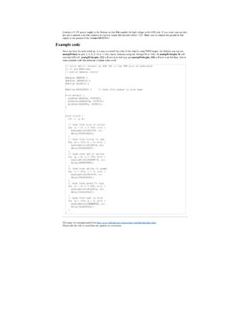 RGB LED Strip Tutorial 的图像结果