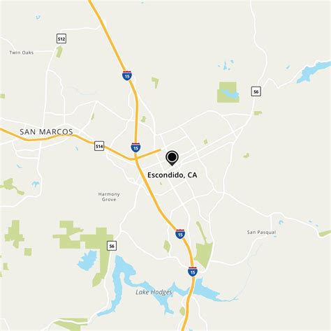 Mapa De Escondido California Westfield North County In Escondido,