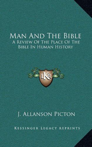 Buy Man and the Bible: A Review of the Place of the Bible in Human ...