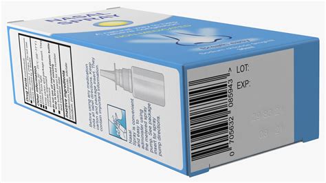 3D Allergy Symptom Controller Spray Box | 3D Molier International