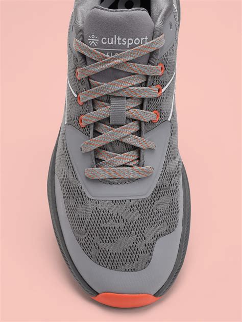 Buy cult Flomo Men Running Shoes - Grey/Orange Online in India | Cult Store