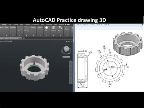 Image result for AutoCAD 3D Drawing