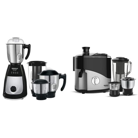 Buy Maharaja Whiteline Joy Elite Mixer Grinder, 750W, 4 Jars & Maharaja ...