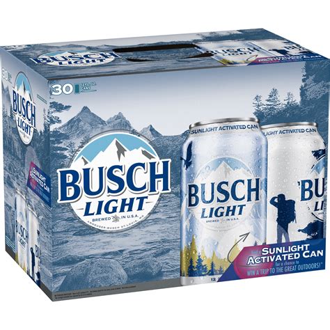 Busch Light® Beer, 30 Pack 12 fl. oz. Cans - Walmart.com