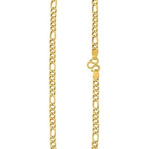 Jos Alukkas 22k (916) Yellow Gold Chain Necklace : Amazon.in: Fashion