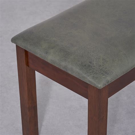 Buy Harmony Faux Leather Dining Bench - Green from Home Centre at just ...