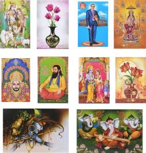 Combo of 10 Beautiful poster | Gloss Laminated Paper Printing | Radha ...