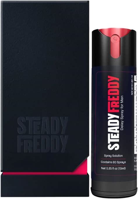 Buy Steady Freddy Delay Spray for Men - Male Genital Desensitizer for ...