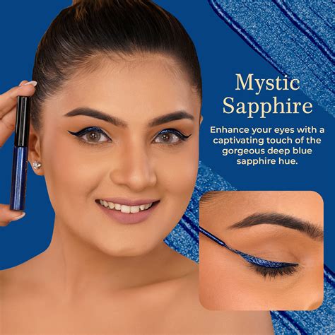 Sapphire Blue: Hi-Shimmer Liquid Eyeliner