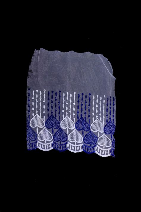 Multi head Thread embroidery laces On soft net « Pingaaksh