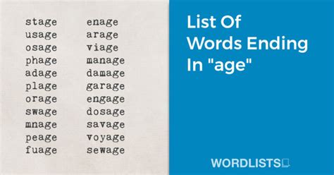 List Of Words Ending In "ity"