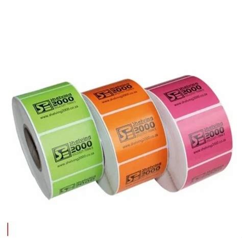 Barcode Label - 4"X6" Multi Color Priprinted Chromo Paper Label Trader ...