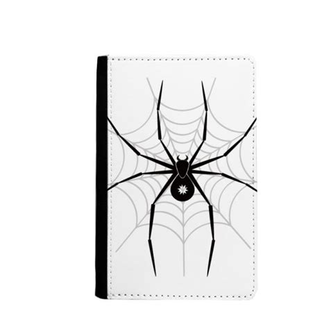 Buy Insect Illustration Spider Black Pattern Passport Holder Travel ...