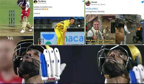 RCB vs PBKS memes, IPL 2022: Top 10 funny memes from the latest match