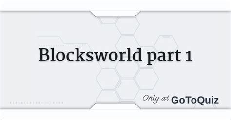 Image result for Block World Planning Problem