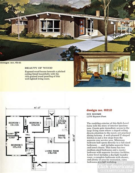 Best Mid Century Modern Floor Plans at Charlie Oshanassy blog