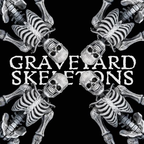 Graveyard Skeletons Action Figure Four Pack