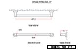 Single Towel Rail (RDA-012)