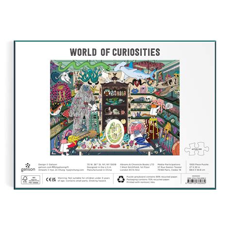World of Curiosities 1000 Piece Puzzle – Galison
