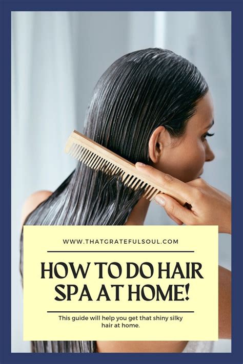 Image result for Hair Spa Tutorial