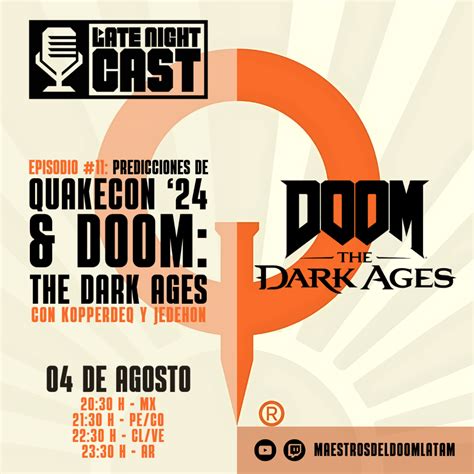 Predicciones de QuakeCon 2024 y Doom: The Dark Ages | Late Night Cast ...