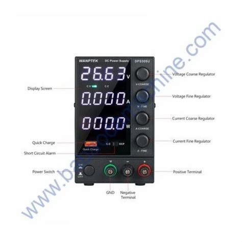 Dc Power Supply - WANPTEK DPS305U 0-30V 0-5A 150W Switching DC Power ...
