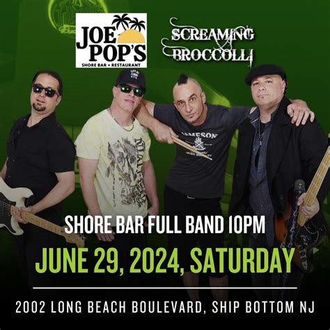 Screaming Broccolli at Joe Pops Shore Bar! , Long Beach Blvd, Beach ...