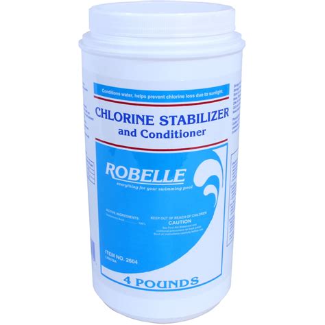 Robelle Chlorine Stabilizer and Conditioner for Swimming Pools ...