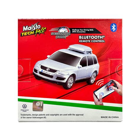 Maisto to Tech R/C Volkswagen Touareg Car Bluetooth Remote Control 1/64 ...