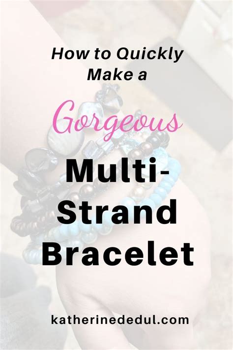 Image result for Tutorial Multi Strand Bracelet