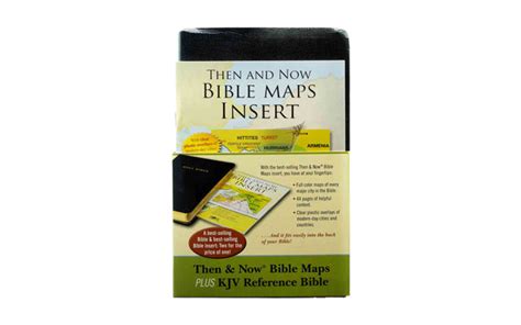 Then & Now Bible Maps Insert – BibleStore