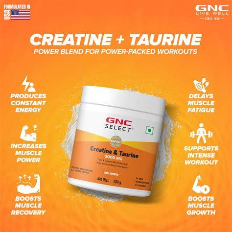GNC Select - India - GNC Select Creatine & Taurine