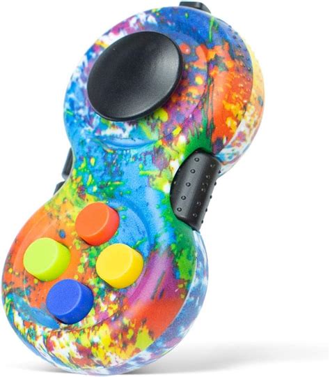 LIVYU LIFE Fidget Pad Fidget Focus Toy with 8-Fidget Functions and ...