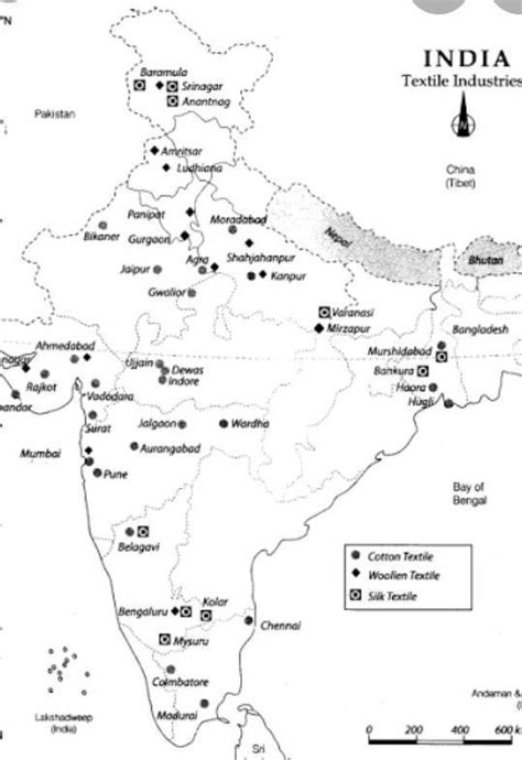 On the political outline map of India locate and label the following ...