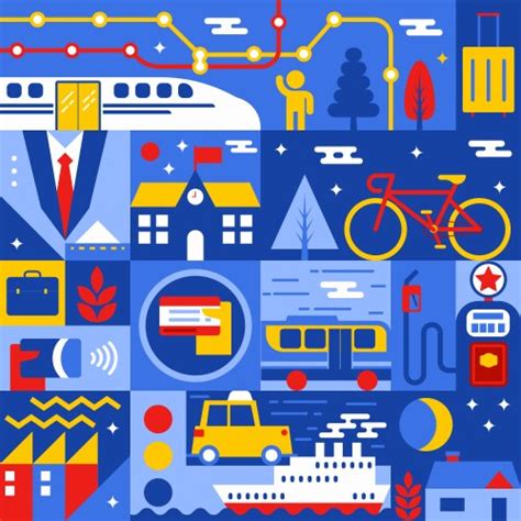 Transportation Map Vector 的图像结果