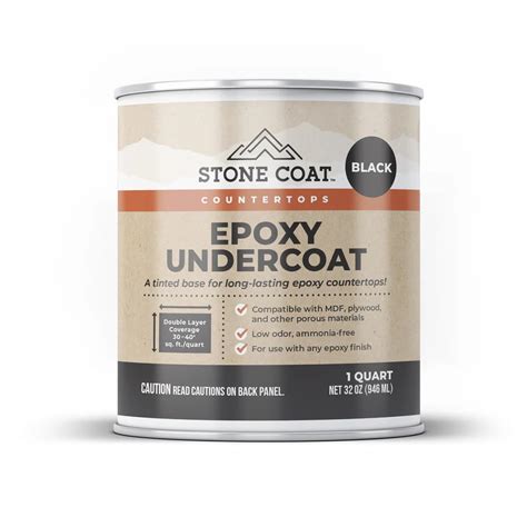 Buy Stone Coat CountertopsBlack Epoxy Undercoat - A Perfect Epoxy Paint ...