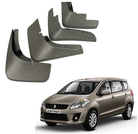 MD MotoDeals Mud Flap for Maruti Suzuki Ertiga Old Model (Set of 4 ...
