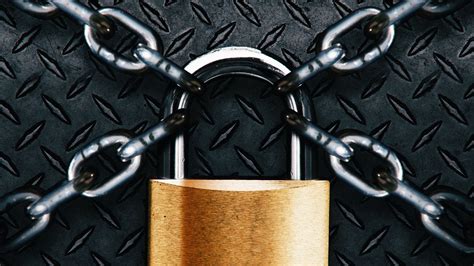 Download wallpaper 1600x900 lock, chain, locked, metal widescreen 16:9 ...