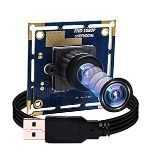 Buy 2 Megapixel USB Camera HD 1080P Webcam with 170 Degree Fisheye Lens ...