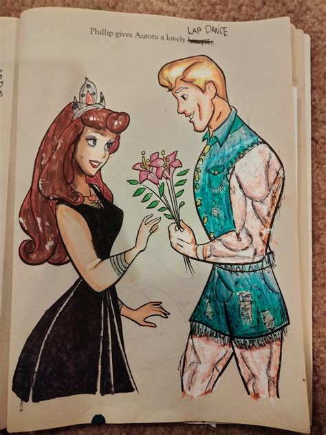 A lovely lap dance... : r/coloringcorruptions