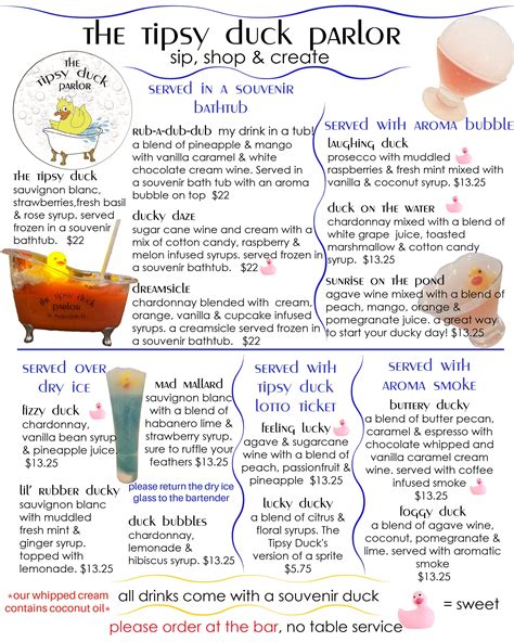 The Tipsy Duck Parlor – bath junkie