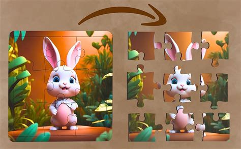 Buy CLAWCRAFTS Wooden Animal Kingdom Jigsaw Puzzle Set for Children - 3 ...