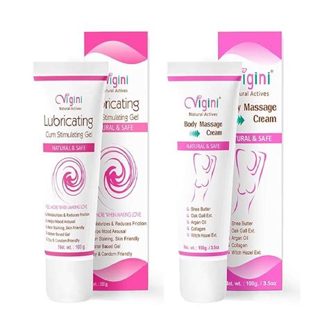 Buy Vigini Natural Body Skin Toner Massage Gel Cream Anti Aging ...