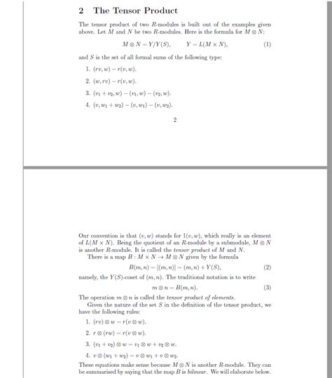 Image result for Tensor Product Example