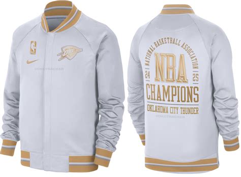 First Look: Oklahoma City Thunder's 2025 Ring Ceremony Apparel Surfaces