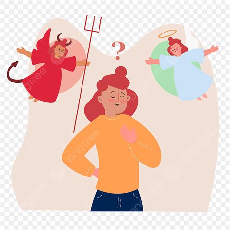 Morality Angel and Devil 的图像结果