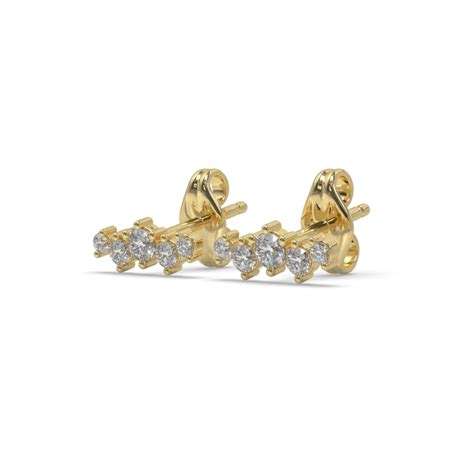 FIVE PROMISES STUDS - BDE16-14K-YG